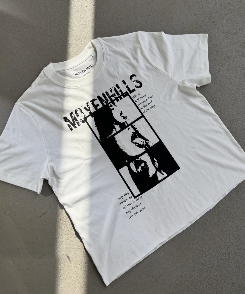 ART WILL TEE, front, laid flat